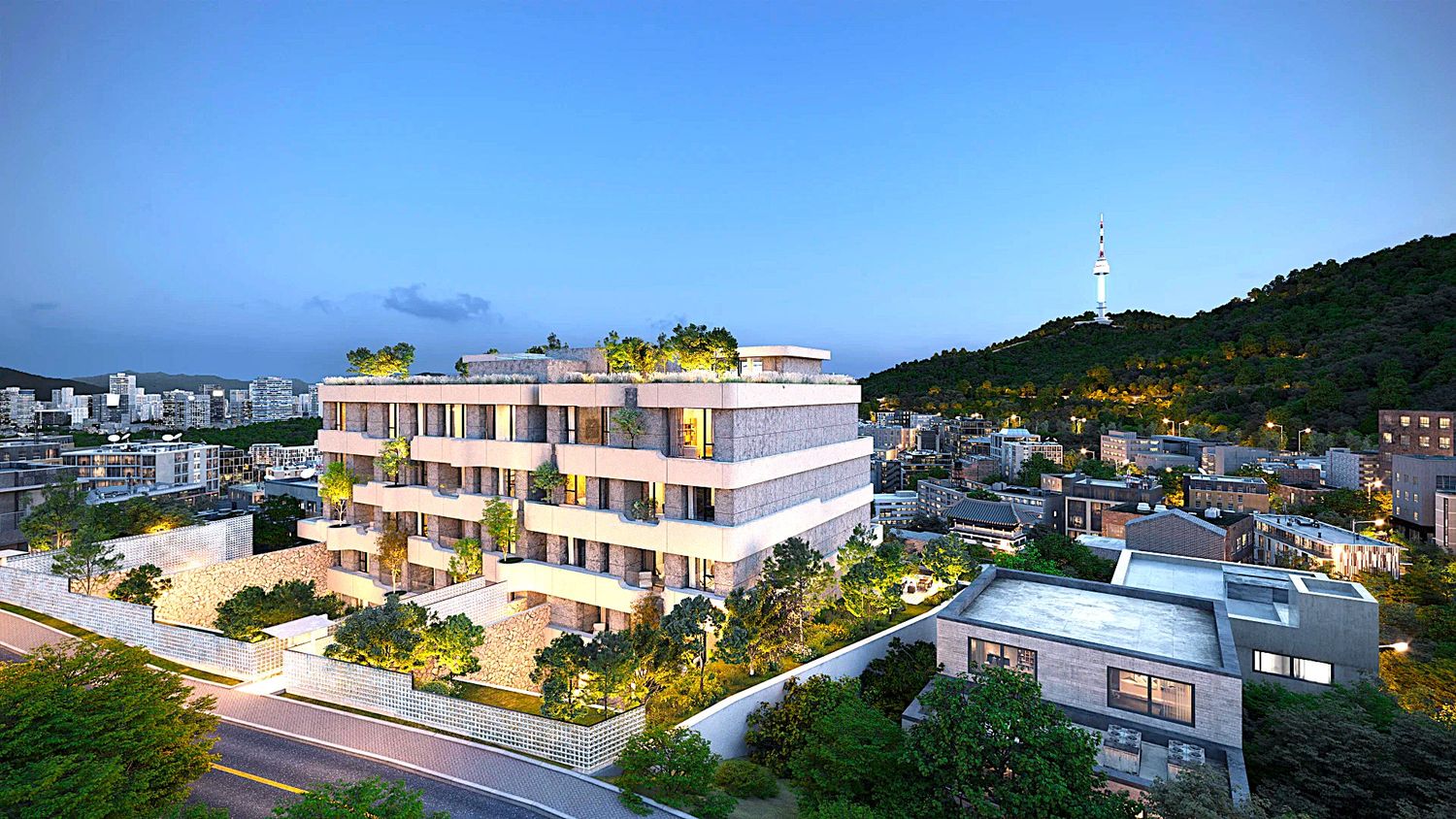 보스크 남산 투시도 2