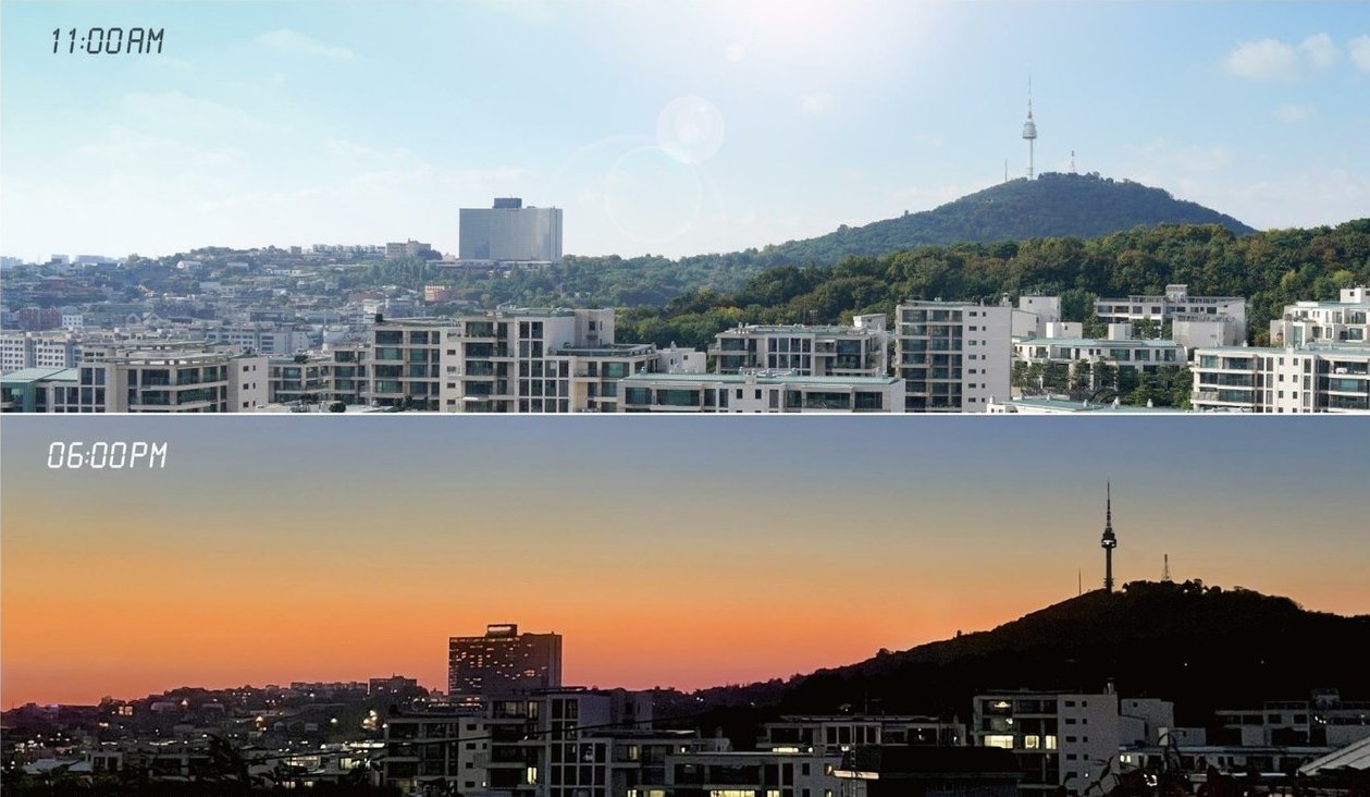 라스코 더 맨션 남산 조망