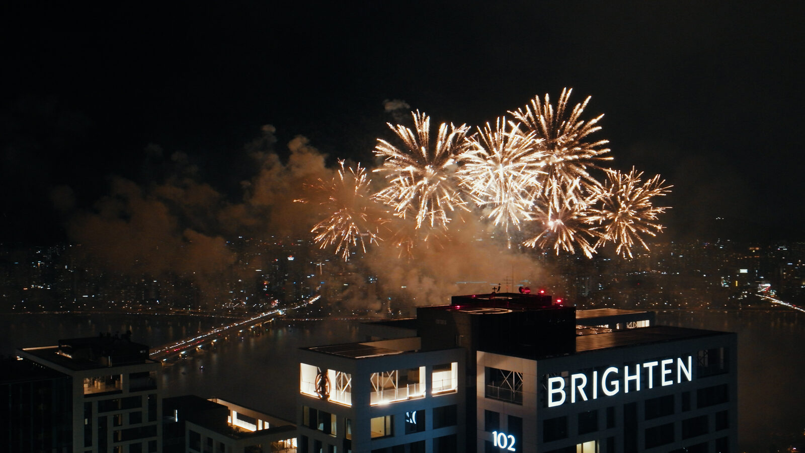 BRIGHTEN 앞 한강, 세계불꽃축제