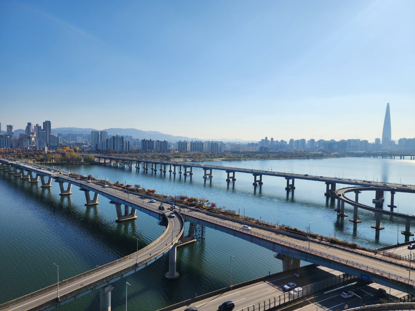 포제스 한강 광장동 한강변